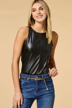 Women Versona Suede Wrapped Chain Belt