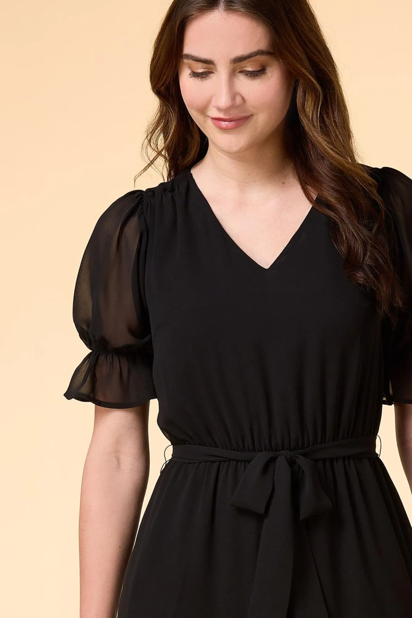 Women Versona Tier Madness Midi Dress