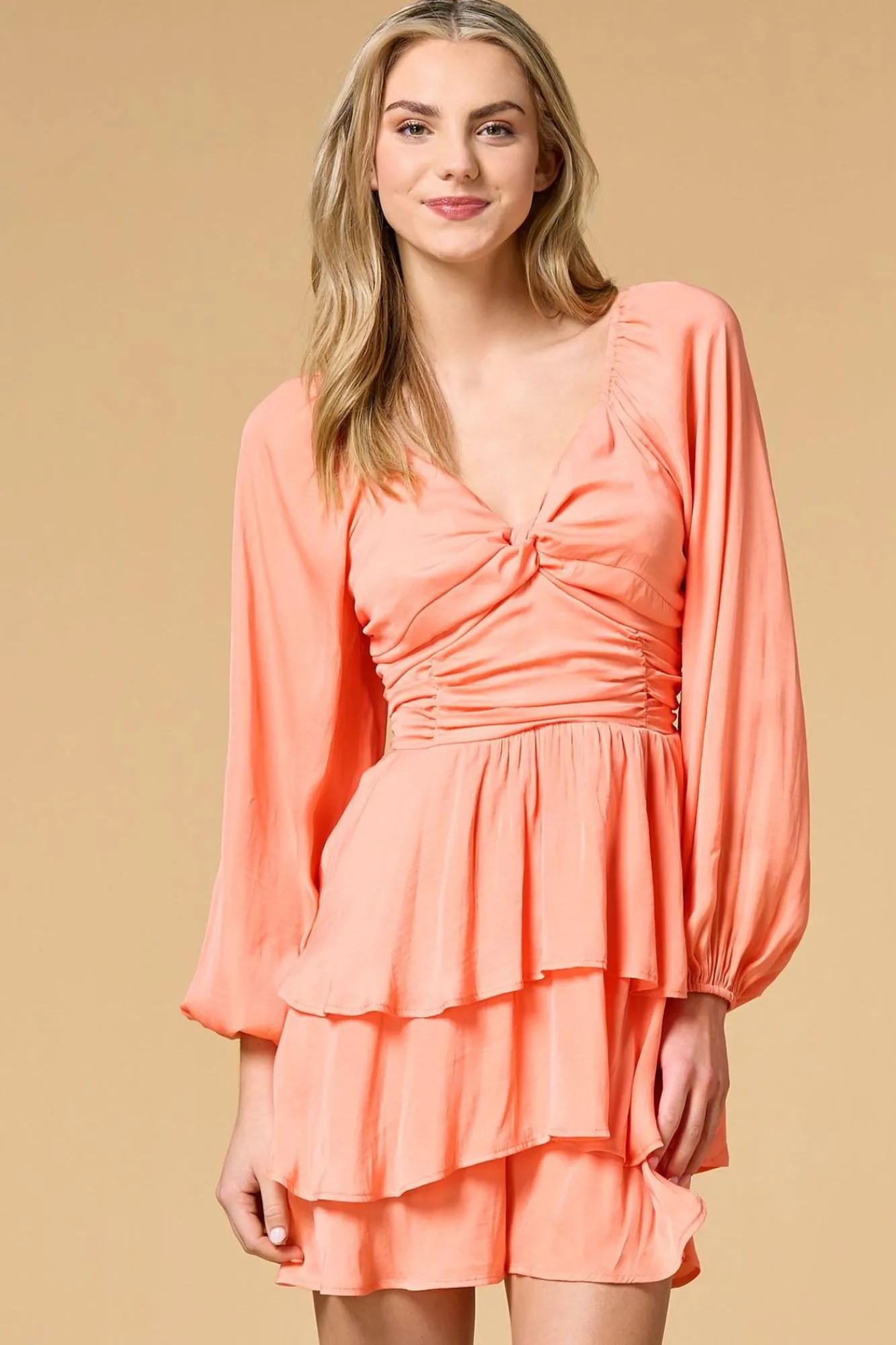 Women Versona Tier Me Out Romper